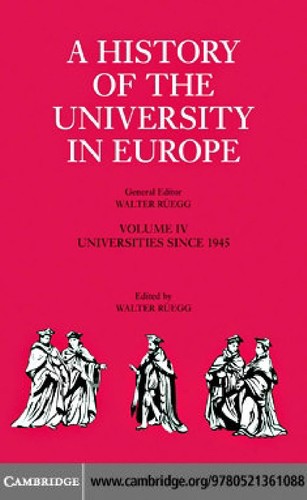 A History of the University in Europe vol 4