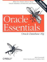 Oracle Essentials Cover Image