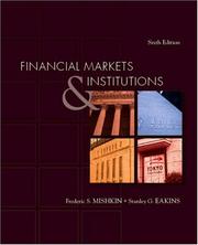 Financial Markets and Institutions Cover Image