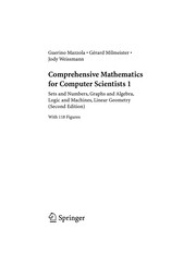 Comprehensive Mathematics for Computer Scientists 1 Cover Image