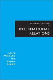 Research and writing in international relations Cover Image