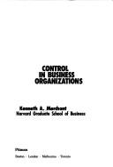 Control in Business Organizations Cover Image