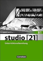 Studio 21, B1, Unterrichtsvorbereitung Cover Image