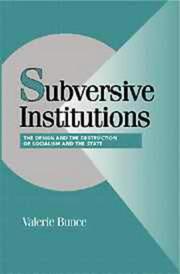 Subversive Institutions Cover Image