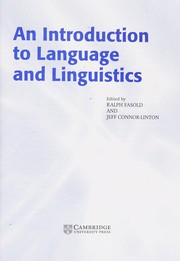 Language and Linguistics Cover Image