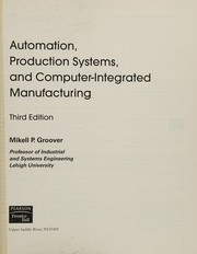 Automation, Production Systems, and Computer-Integrated Manufacturing (3rd Edition) Cover Image