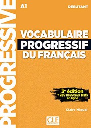 Vocabulaire progressif du français,. A1, débutant +CD Cover Image