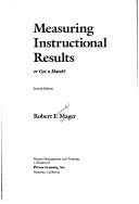 Measuring instructional results, or, Got a match? Cover Image