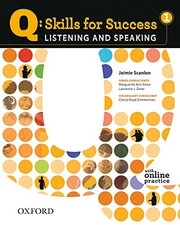skills for success : listening and speaking Cover Image