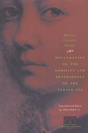 Declamation on the nobility and preeminence of the female sex Cover Image