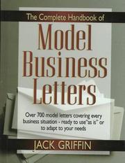  The complete handbook of model business letters Cover Image