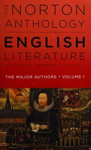 The Norton anthology of English literature Volume 1 10th Edition Cover Image
