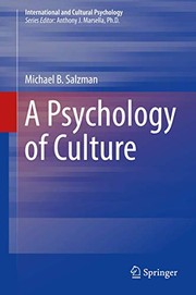 A psychology of culture Cover Image
