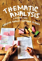 Thematic analysis: A practical guide Cover Image