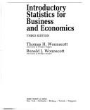 Introductory Statistics for business and economics Cover Image