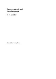 Error Analysis And Interactions Cover Image