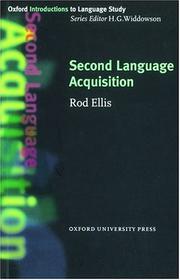 Second language Acquisition Cover Image