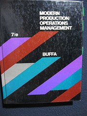 Modern Production/Operations Management Cover Image