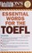 Go to record Barron's essential words for the TOEFL : Test of English a...