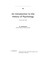 Go to record An introduction to the history of psychology