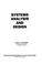 Go to record Systems analysis and design